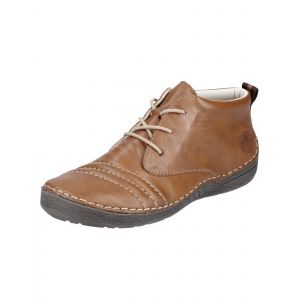 Rieker Femme Chaussures à Lacets 52532, Dame Chaussures Confortables,Chaussure Basse Confort,Lacets,Confortable,Marron (Braun / 24),40 EU / 6.5 UK
