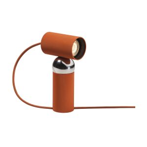 Flos Lampe de table orientable en polycarbonate tomate 10,4x20,3cm Bilboquet