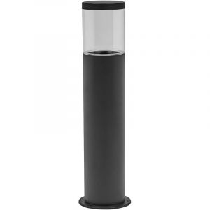 Osram Luminaire extérieur ENDURA CLASSIC EBRO, applique murale, gris foncé, 49 cm, acier inoxydable, installation facile et rapide, classe de protection IP44, boîtier en acier inoxydable