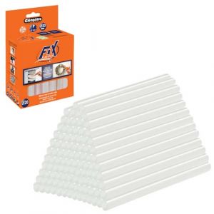 Cleopatre Pack de 120 Bâtons de Colle chaude 7mm - Pistolet à Colle Cléo'Stick FIX