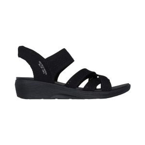 Skechers Femme Arya Sandale, Black, 37 EU