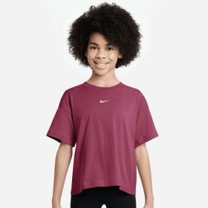 Nike Sportswear Tee Boxy Essential Low Brand Read Unisex T-Shirts & Polos rouge Taille 137 Vêtements - Couleur rouge - Taille 137