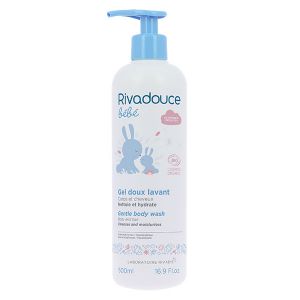 Image de Rivadouce Bébé Gel Doux Lavant Bio 500ml