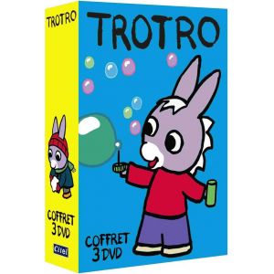 Coffret Trotro - Vol. 4 à 6 : Trotro a un beau cartable + Trotro fête l'hiver +Trotro et Nounours