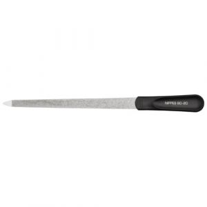 Nippes Solingen Lime à saphir en acier nickelé 20 cm 21 g