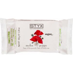 Styx Sapone per Corpo e Capelli ai Semi di Papavero - 100 g