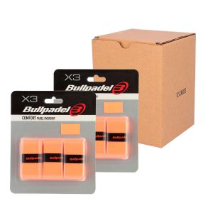 Bullpadel Boîte Overgrip Gb1200 Orange 12pcs