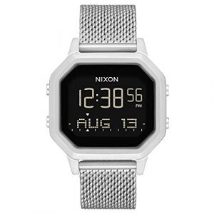 Nixon Femmes Digital Chinois Automatique Montre avec Bracelet en Acier Inoxydable A1272-1920-00