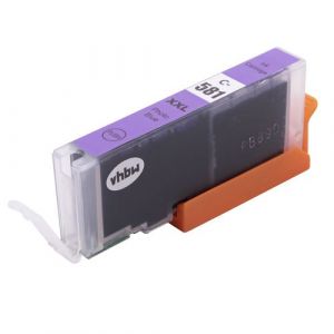 Vhbw Cartouche d'encre photo cyan comme Canon CLI-581 XXL, CLI-581 XXL PB, CLI-581PGPB XXL, CLI-581XXLPB -+ puce
