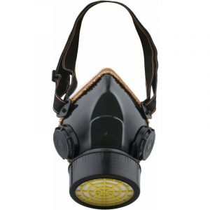 Image de Grid Cool - Masque Anti-Poussiere Protection Peinture Respirateur chimique industriel Contre Vapeur Toxique, Masque Cartouche Protection Soupape de