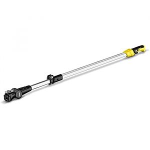 Kärcher Rallonge télescopique pour scie à élaguer à batterie 18 V PGS 4-18, accessoire pour scier des branches jusqu'à une hauteur de 3,50 m, 1 pièce, argent