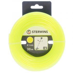 Sterwins Fil nylon rond, Diam. 3 mm, L.30m