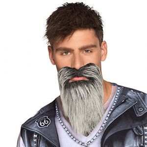 Boland Barbe artificielle, Accessoire, Maquillage, Moustache, Accessoires pour carnaval, déguisements, fêtes à thème, JGA, Halloween