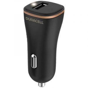 Duracell DR6030A Chargeur de voiture 1xUSB 12W Noir