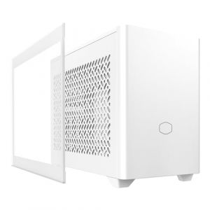 Cooler master Bo&icirc;tier MasterBox NR200P V2 Mini-ITX Blanc Verre tremp&eacute;