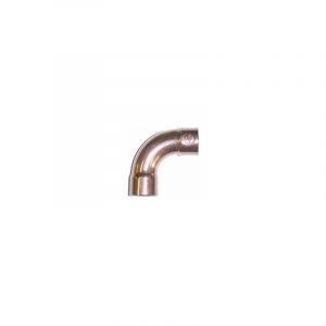 Image de Boutté Courbe 90° grand rayon femelle-femelle 2aCU / 5002A - Diamètre 18 mm - SANITAIRE-DISTRIBUTION