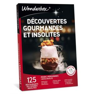 Wonderbox Coffret cadeau Découvertes gourmandes et insolites