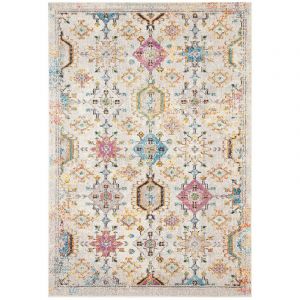 Image de Deladeco Tapis berbère coloré pour salon rectangle ethnique Wexford Multicolore 160x230 - Multicolore