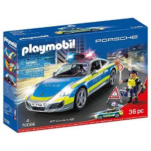 Playmobil 70066 Porsche 911 Carrera 4S Police Marron