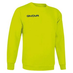 GIVOVA Mixte Pull-over À Équipe un T Shirt col ras du cou Givova One, Jaune Fluo, XL EU