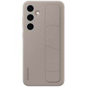 Samsung Coque S24+ sillicone lanière taupe