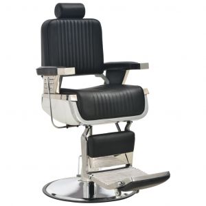 Image de VidaXL Chaise de barbier Noir 68x69x116 cm Similicuir