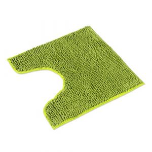 WohnDirect - Badteppich Badematte mit Ausschnitt PARIS Badematten 1 ct Grün (14.99 € / 1 ct)