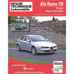 E-T-A-I Revue technique pour Alfa Roméo 159 diesel 1.9jtd-2.4jtd