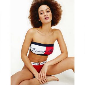 Image de Tommy Hilfiger Vêtements intérieurs Tommy-hilfiger Bandeau Signature - Navy Blazer - S