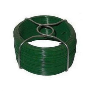 Fil de tension plastifie - Vert - D2,8mm