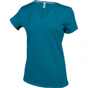 Kariban T-shirt femme cintré Col V