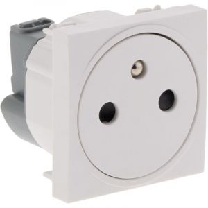 ProTec Prise simple affleurante 16A - Blanc - FORTYfive