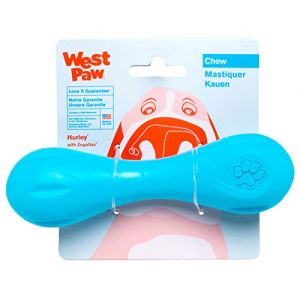 Zogoflex West Paw Design Hurley - Jouet en caoutchouc pour chien - Bleu - Taille S