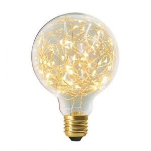 Girard sudron Ampoule Globe G125 'Happy in' 1,5W LED E27 3000K Guirlande