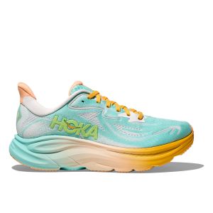 Hoka Clifton 10 Chaussures pour Femme en Blue Spark/White Taille 38 | Route