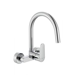 Roca A5A764FC00 Victoria Plus Mélangeur d'évier/lavabo mural Chromé