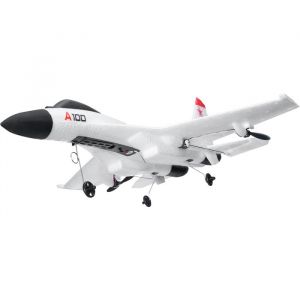 Avion RC-Duoku-2,4 GHz 4 Canaux-Gyroscope 6 Axes-2 Batteries-Mousse EPP-Id&eacute;al pour les D&eacute;butants et les Enfants