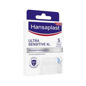 Hansaplast Ultra Sensitive Wundverband 5x7,2 cm XL 5 St