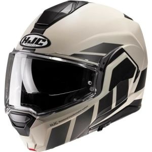 HJC Casque I100 Beis MC9SF Beige Blanc - Taille XS