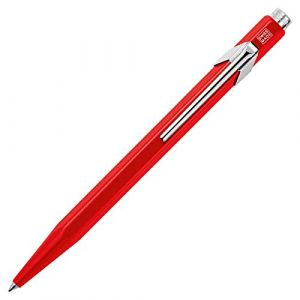 Caran d'Ache 849 Métal Stylo à bille métal Rouge Cartouche rouge