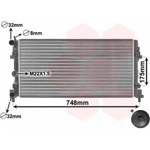 Van Wezel Radiateur du moteur 49002037 d'origine