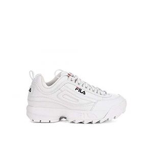 FILA Baskets basses enfant DISRUPTOR KIDS blanc - Taille 30,31,32,33,34,35