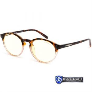 Gunnar Optiks Attache Tortoise Rose Clear