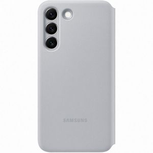 Samsung Etui S22 LED View Cover gris clair