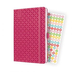 Sigel J3105 Jolie Agenda Semainier 2023, Hardcover, 13,5 X 20,3 cm, 174 Pages, Rose