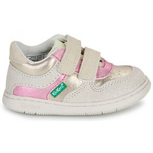 Kickers Baskets basses enfant KICKMOTION Beige - Taille 19,20,21,22,23,24,25,26,27