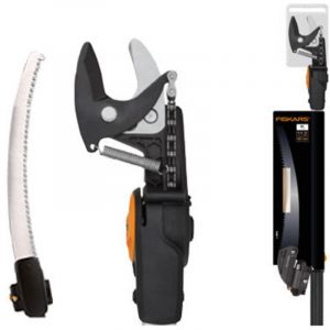 Fiskars &Eacute;brancheur t&eacute;lescopique UP86 avec scie pour branches jusqu'&agrave; 38 mm