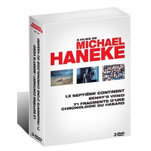 Coffret Michael Haneke - Le Septième Continent + Benny's video + 71 fragments d'une chronologie du hasard