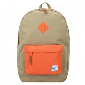 Image de Herschel Sac à dos Heritage Kelp/Vermillion Orange beige