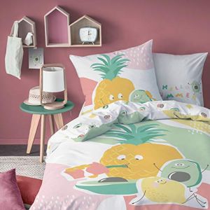 Image de Matt & Rose Housse de couette + taie d'oreiller 100% coton - Tutti Frutti